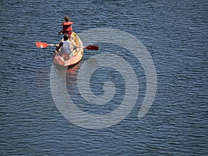 Kayaking at Gardon River