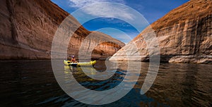 Kayaking Lake Powell Utah