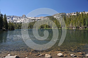 Kayaking at Mammoth Lakes. photo