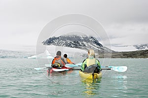 Kayaking in norway