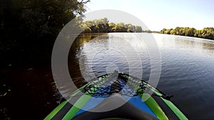 Kayaking on Pivdennyi, Buh, Southern, Bug, Khmelnytskyi, Ukraine