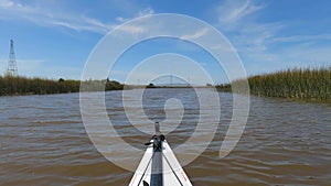 Kayaking Smith Slough in California