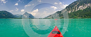 Kayaking on Thunersee