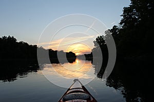 Kayaking on the Titabawassee River