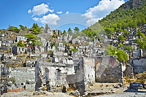 Kayakoy at Fethiye Turkey