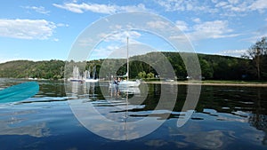 Kayaks in Bohemia and Slapy