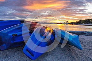 Traverse City Michigan Scenic Beach Sunrise photo