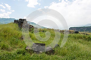 Kayan Fortress. a famous Historic site in Alaverdi, Lori, Armenia