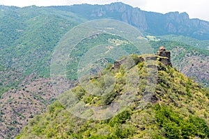 Kayan Fortress. a famous Historic site in Alaverdi, Lori, Armenia