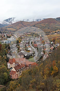 Kaysersberg Aerial View, Alsace, France