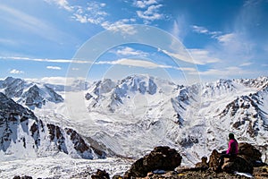 Kazahstan mountains in September
