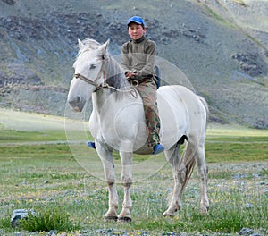 Kazakh boy