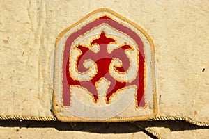 Kazakh national pattern