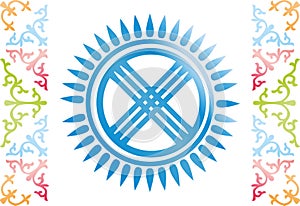 Kazakh pattern