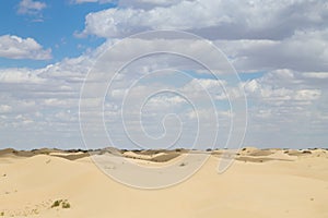 Kazakhstan desertic landscape, Senek town area, Mangystau region photo