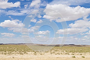 Kazakhstan desertic landscape, Senek town area, Mangystau region photo