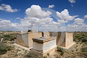 Kazakhstan., Tombs in Shopan Ata