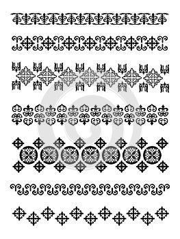 Kazakhstan traditional embroidry