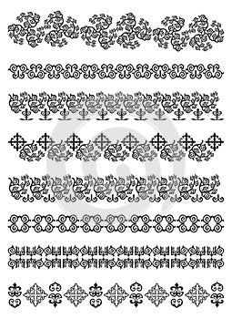 Kazakhstan traditional embroidry