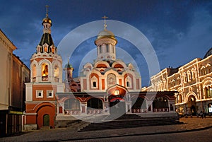 Kazan Cathedral. Moscow, Russia.