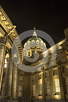 Kazan Cathedral in Saint Petersburg, Russia