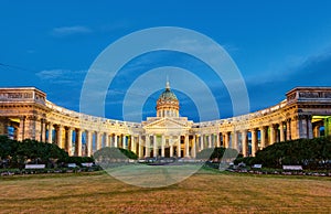 Kazan Cathedral in Saint Petersburg, Russia