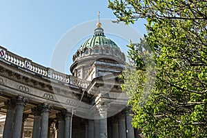 Kazan Cathedral in St. Petersburg.