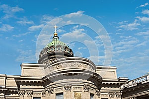 Kazan Cathedral in St. Petersburg. Russia