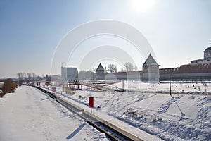 Kazan embankment, Upa River and the Tula Kremlin