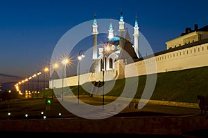 Kazan at night