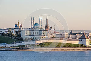 Kazan, Republic of Tatarstan, Russia. View of the Kazan Kremlin