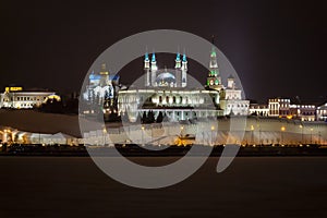 Kazan Kremlin in the evening