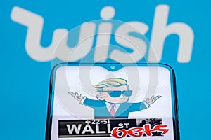 Pump WIsh shares on the stock market by the wallstreetbets group from reddit
