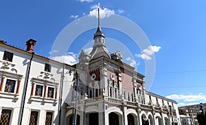 Kazansky railway terminal ( Kazansky vokzal) -- is one of nine railway terminals in Moscow, Russia.