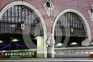 Kazansky railway terminal ( Kazansky vokzal) -- is one of nine railway terminals in Moscow, Russia