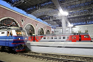 Kazansky railway terminal ( Kazansky vokzal) -- is one of nine railway terminals in Moscow, Russia