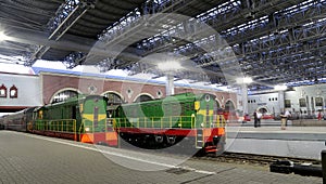 Kazansky railway terminal ( Kazansky vokzal) -- is one of nine railway terminals in Moscow, Russia