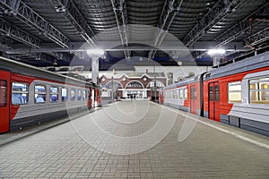 Kazansky railway terminal ( Kazansky vokzal) -- is one of nine railway terminals in Moscow, Russia