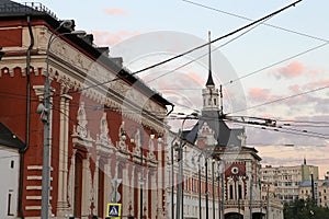 Kazansky railway terminal ( Kazansky vokzal) -- is one of nine railway terminals in Moscow, Russia