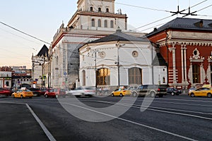 Kazansky railway terminal ( Kazansky vokzal) -- is one of nine railway terminals in Moscow, Russia