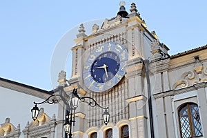 Kazansky railway terminal ( Kazansky vokzal) -- is one of nine railway terminals in Moscow, Russia