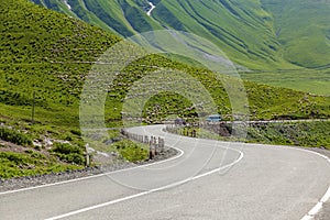 Kazbegi and military Georgian road