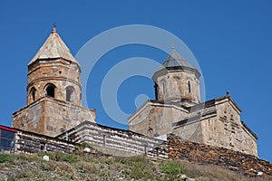 Kazbegi (Stepantsminda), Georgia - The trinity church photo