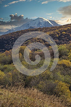 Kazbek is a five-thousandth mountain in the system of the Caucasus