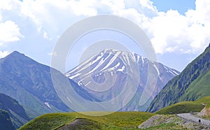 Kazbek Mount, Caucasus, Georgia