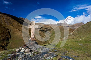 Kazbek Mountain photo