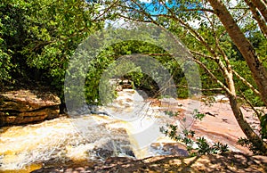Kbal Chhay waterfall is located in Khan Prey Nup in Sihanoukville