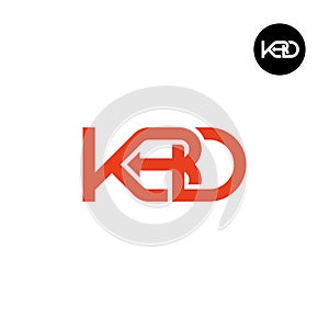 KBD Logo Letter Monogram Design