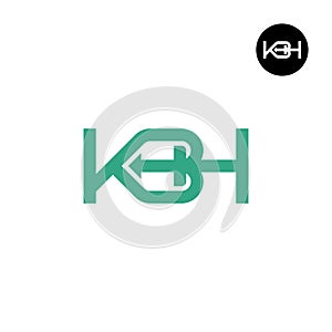 KBH Logo Letter Monogram Design