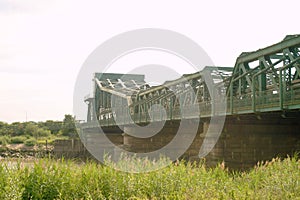 Keadby Bascule lift bridge.